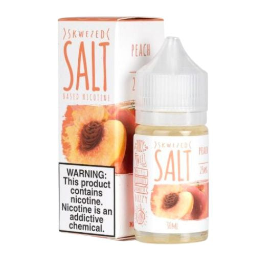 Skwezed Salts Peach 30ml from Skwezed at Elevate Evolution- Grab yours today for $18.49! 