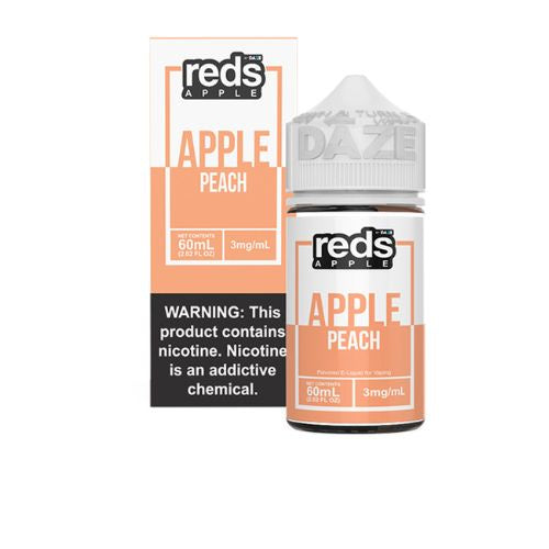 7 Daze Reds Apple Peach 60ml from 7 Daze at Elevate Evolution- Grab yours today for $9.99! 