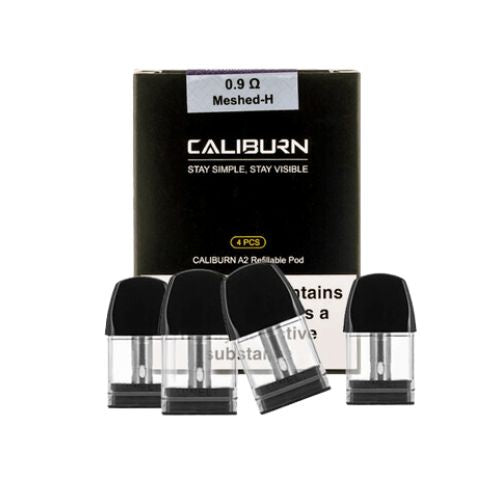 Caliburn A2/A2S Pods 4 Pack from Uwell at Elevate Evolution- Grab yours today for $15.99! 