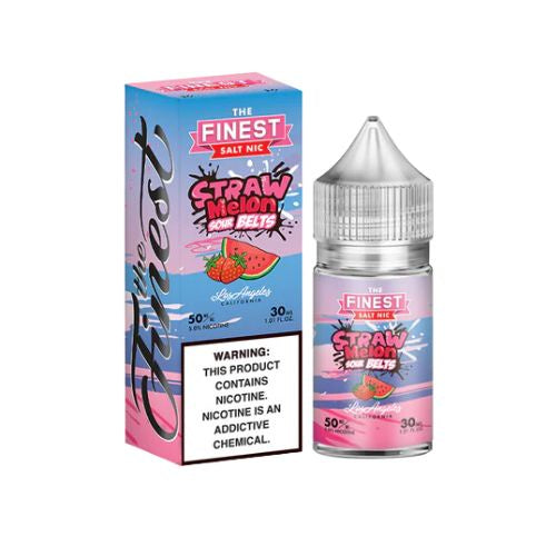 The Finest Salt Straw Melon Sour Belts Menthol 30ml from The Finest at Elevate Evolution- Grab yours today for $18.49! 