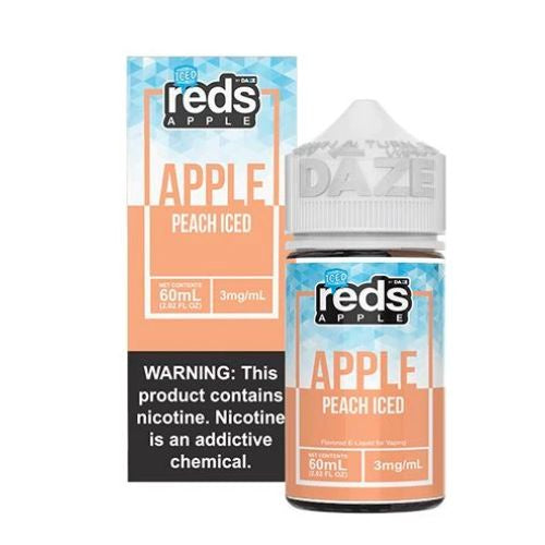 7 Daze Reds Apple Peach Iced 60ml from 7 Daze at Elevate Evolution- Grab yours today for $9.99! 