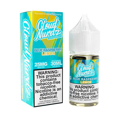 Cloud Nurdz Iced Salts Blue Raspberry Lemon 30ml from Cloud Nurdz at Elevate Evolution- Grab yours today for $9.99! 